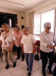 La danza de los 65 a 80 años en Compañía de María
