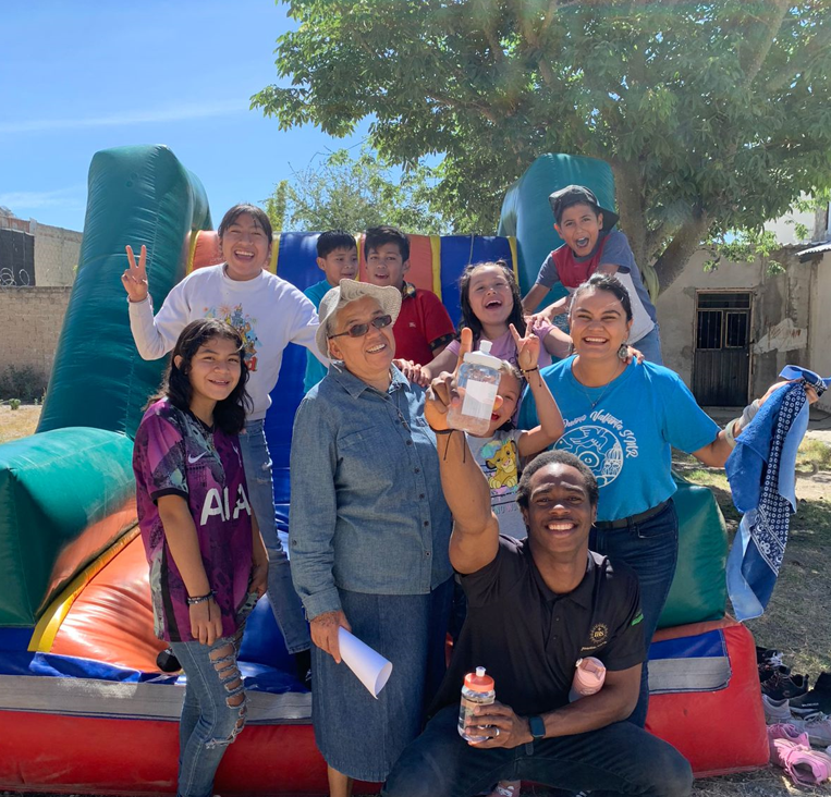 Celebración del día del niño en La Noria